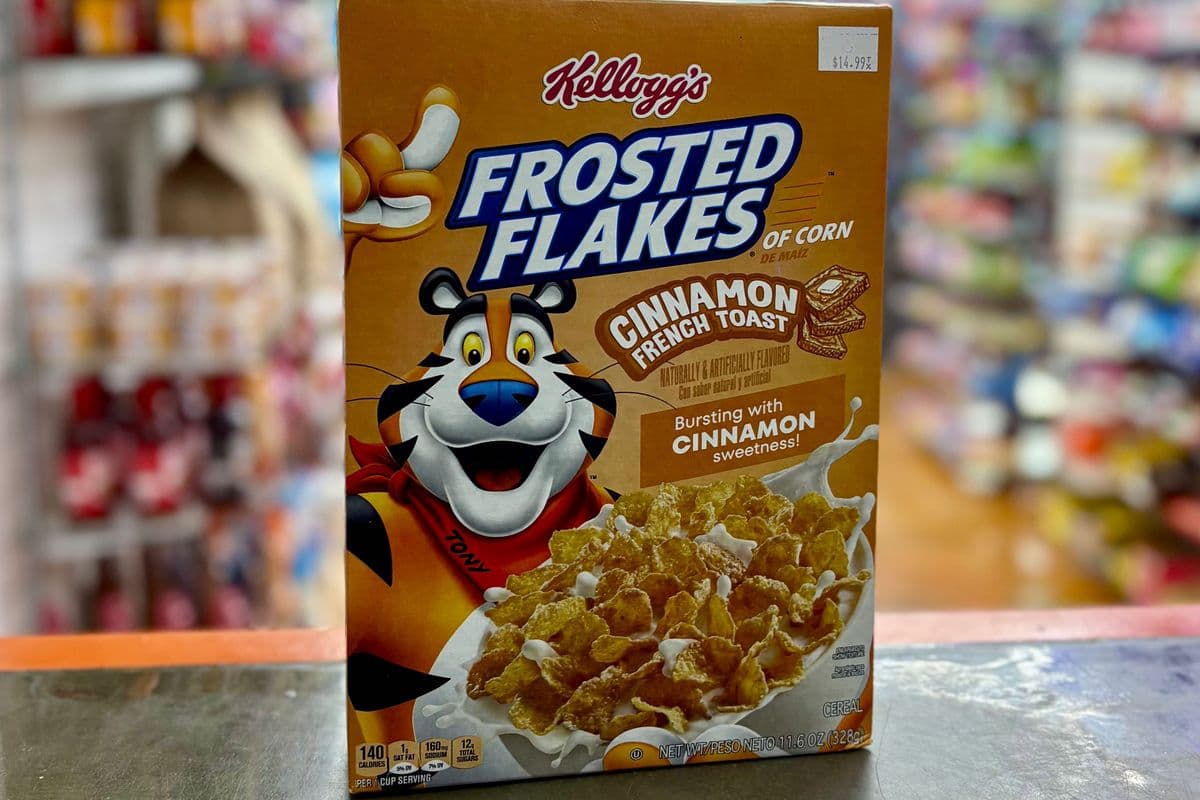 Frosted Flakes Cinnamon French Toast