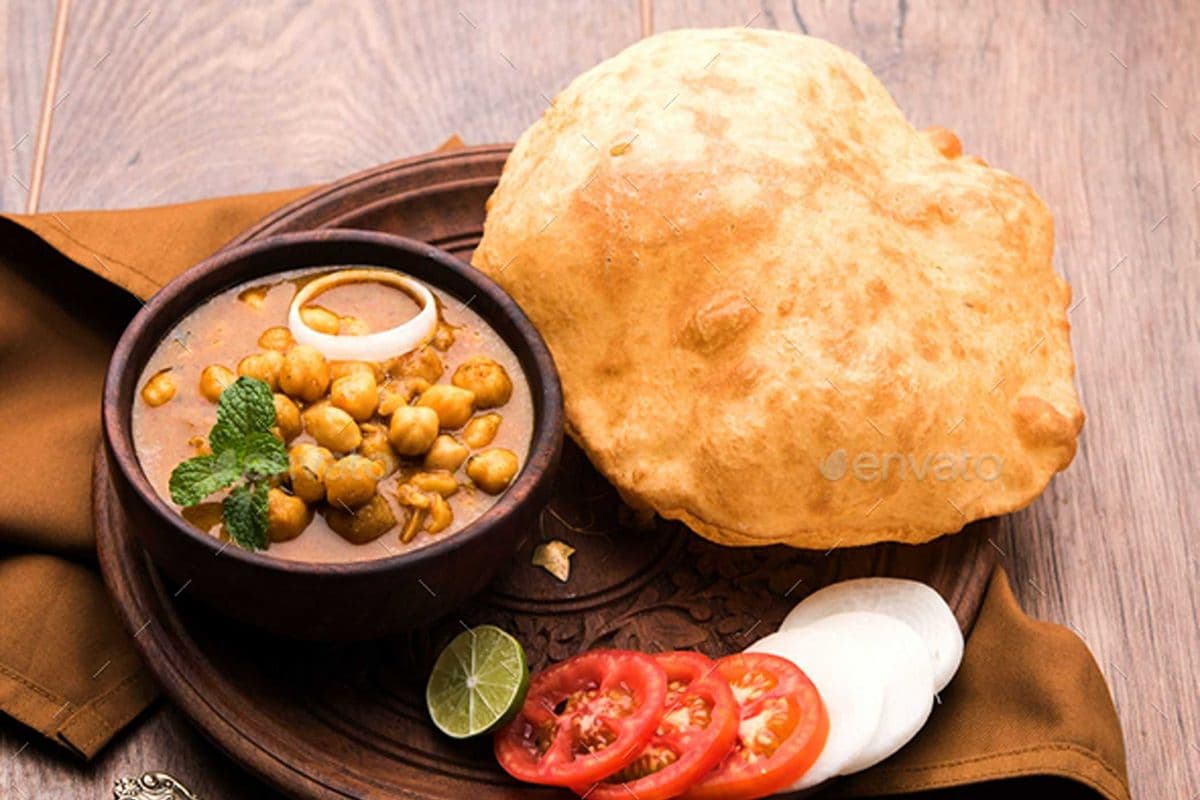 Chole & Bhatura (BOGO Buy 1 Get 1 Free)