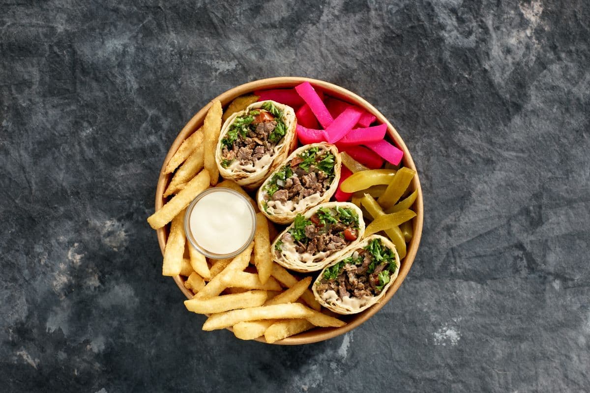 Beef Shawarma Saj