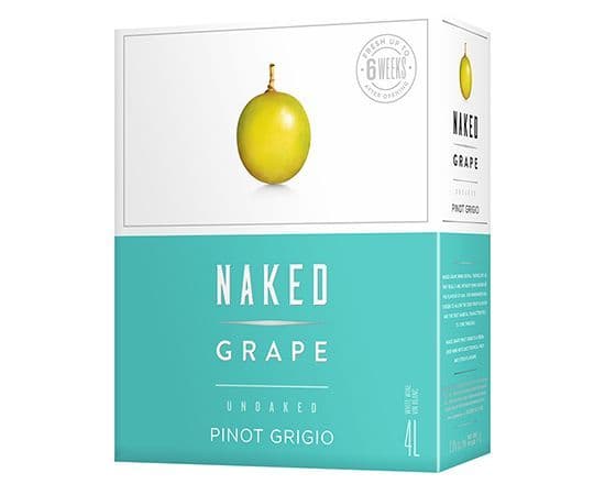 NAKED GRAPE PINOT GRIGIO BOX WINE (4L)