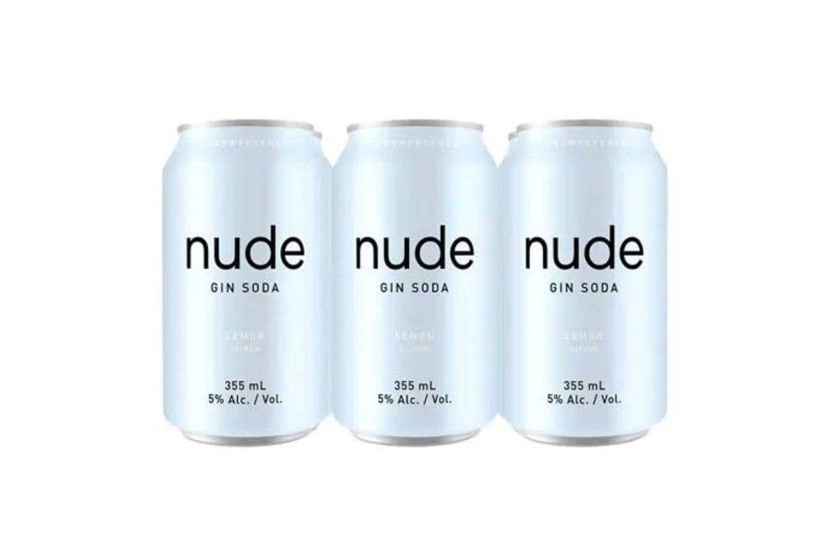 Nude Gin Lemon Soda (6 x 355 ml) (1 x 355 ml)