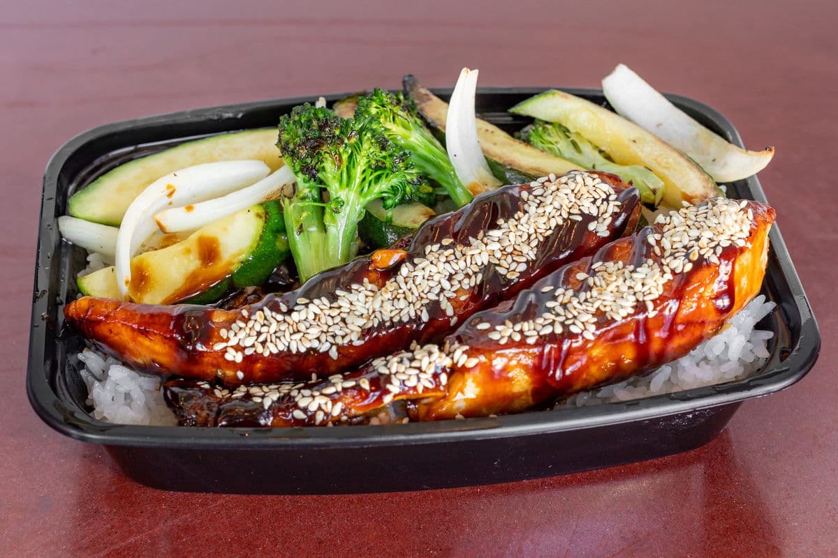 Salmon Teriyaki Rice Bowl