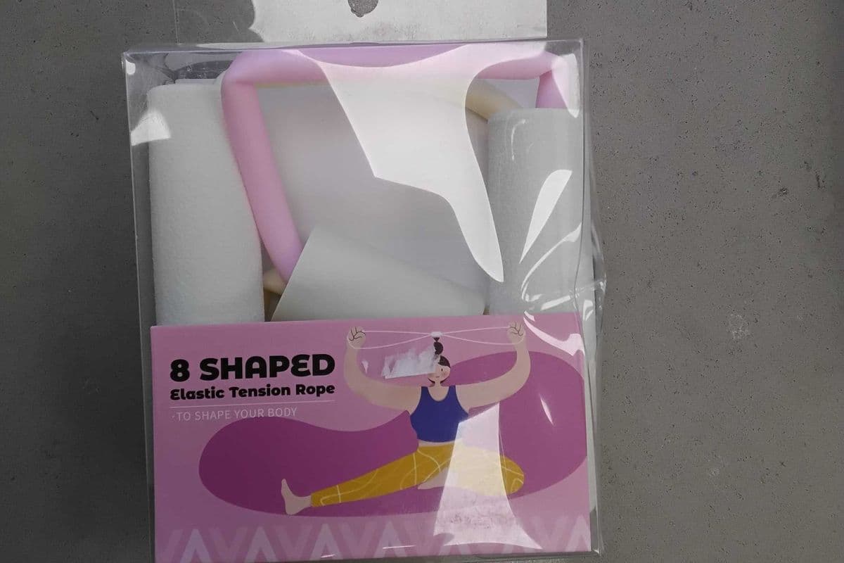 8 shaped elastic tension rope