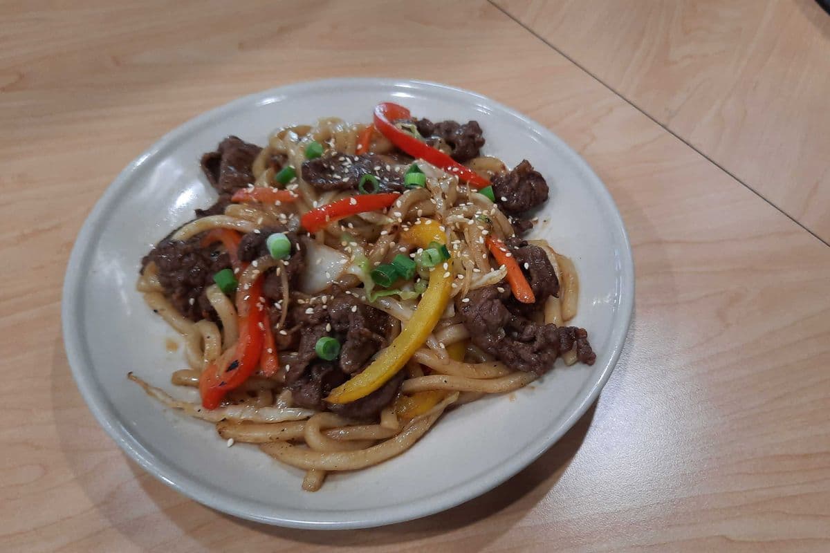 Beef Teriyaki Stir Fry Udo