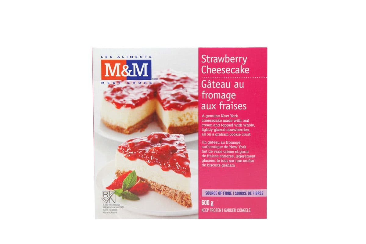 M&M Strawberry Cheesecake (600 g)