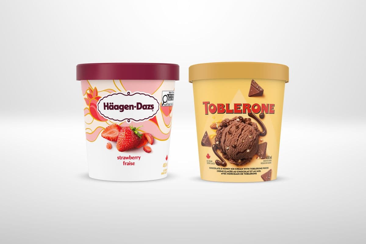 Häagen-Dazs and Toblerone (400 - 450ml) - 2 for $12.00