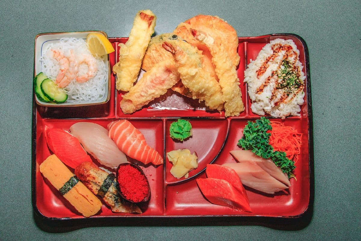 E. Sashimi Bento