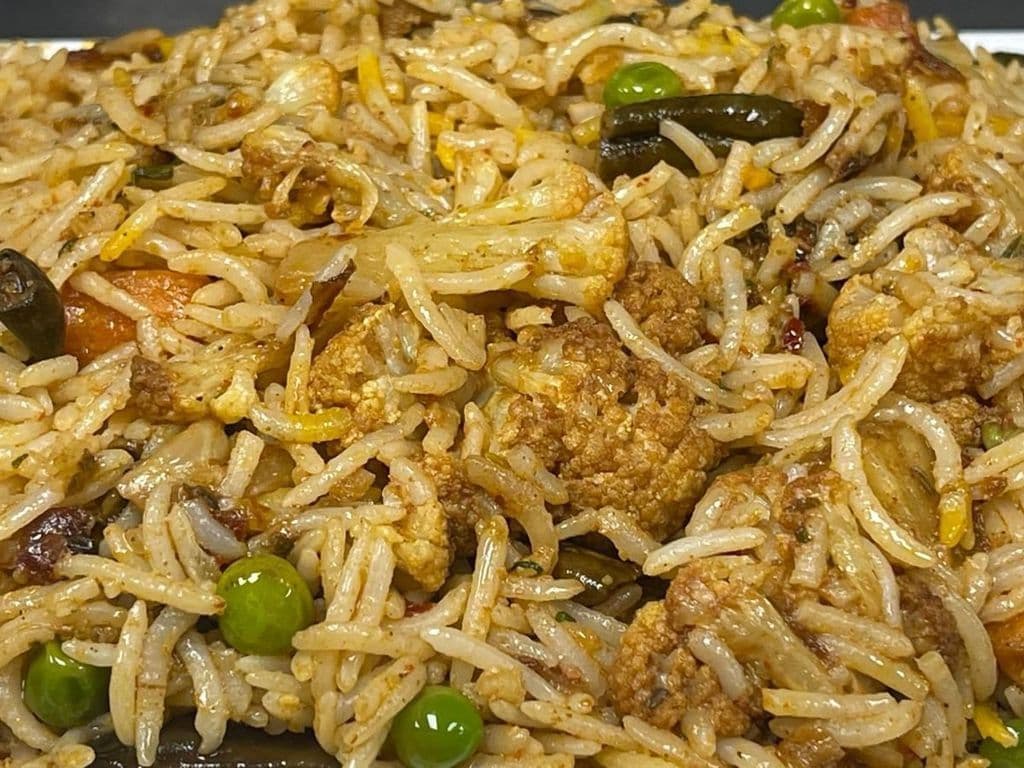Temper Vegetable Dum Biryani