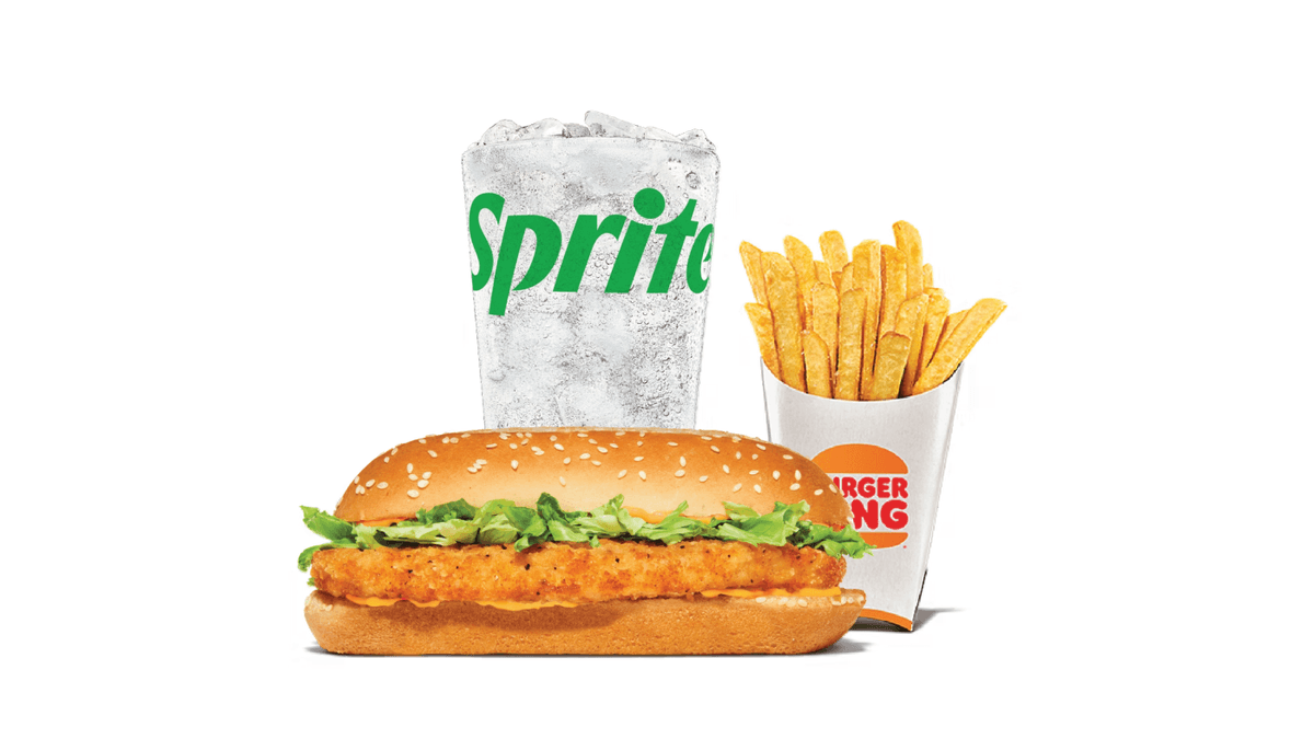 Spicy Original Chicken Sandwich Medium Combo
