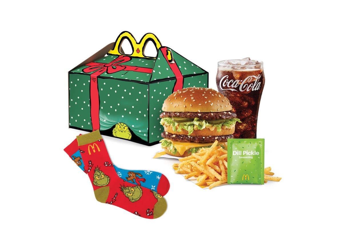 Big Mac - The Grinch Meal [940-1150 Cals]