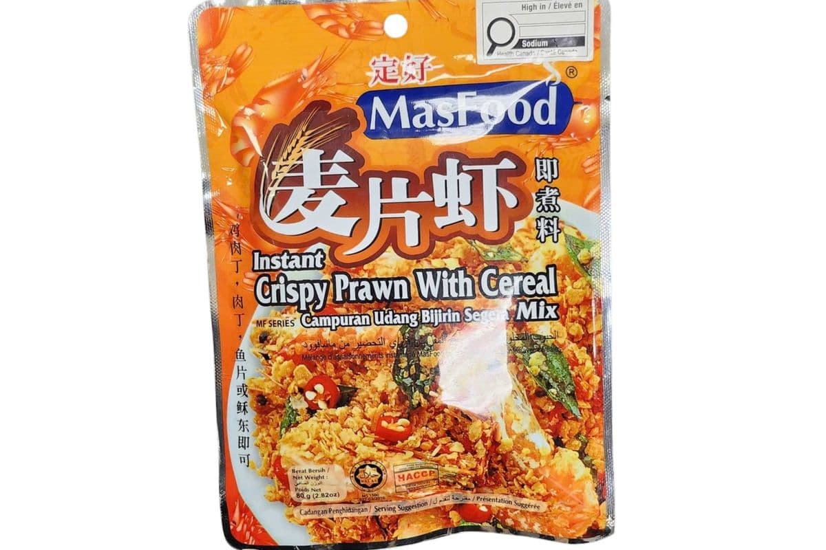 MasFood Instant Crispy Prawn With Cereal Mix