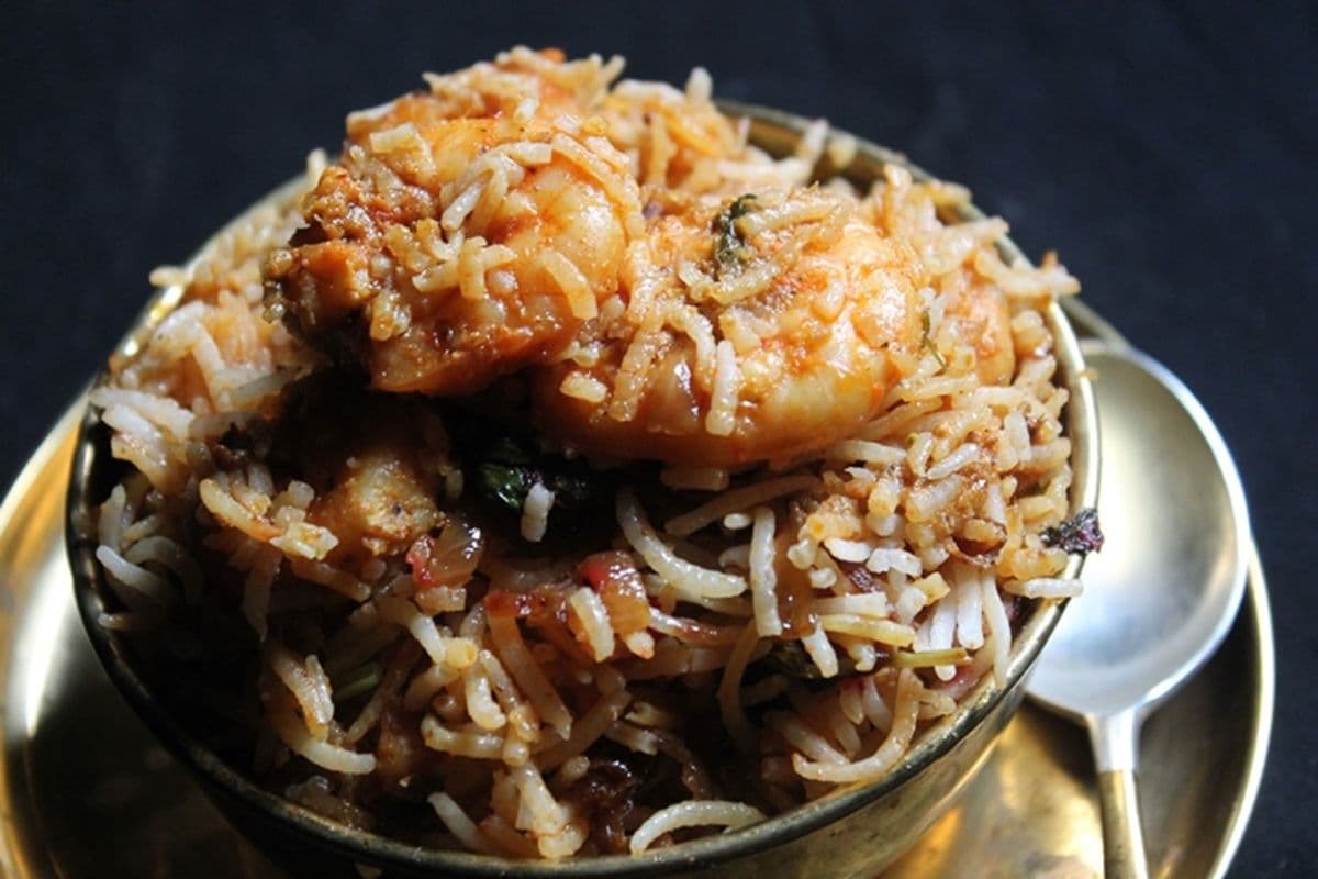 Prawn Biryani
