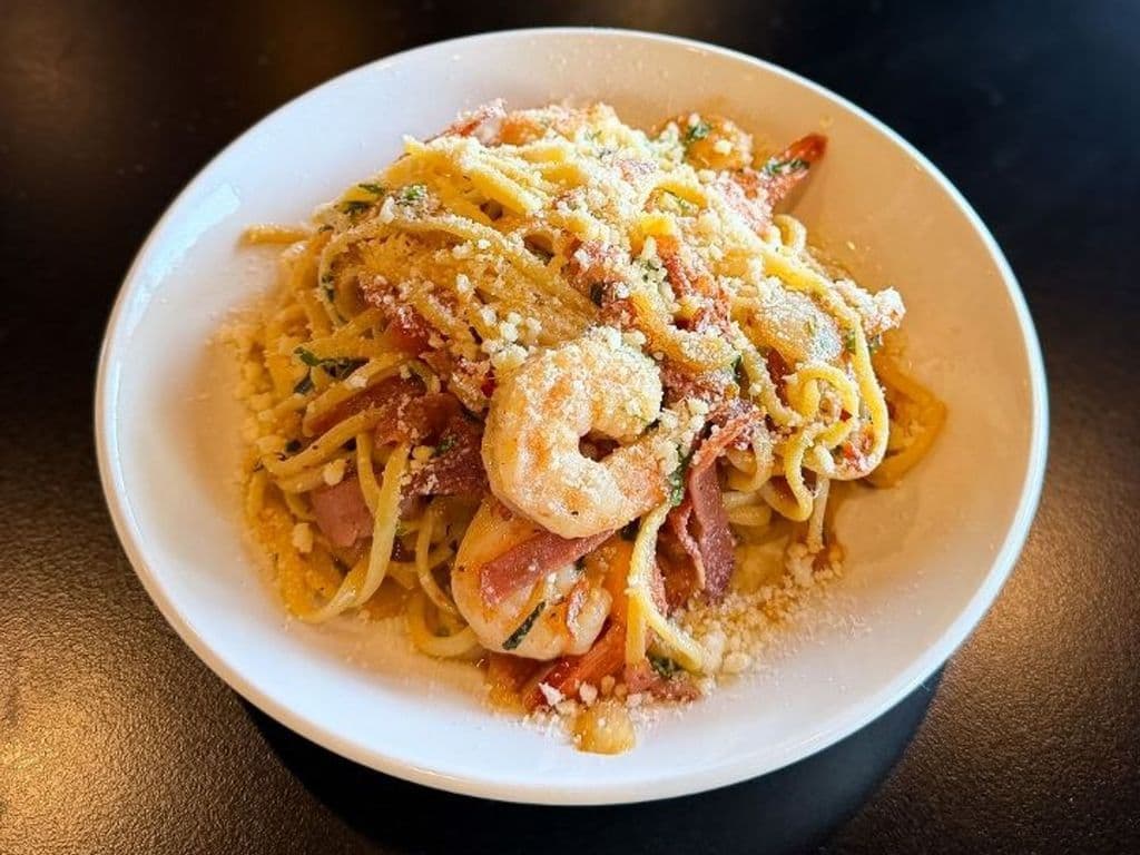 FEATURE: Prawn & Capocollo Linguini