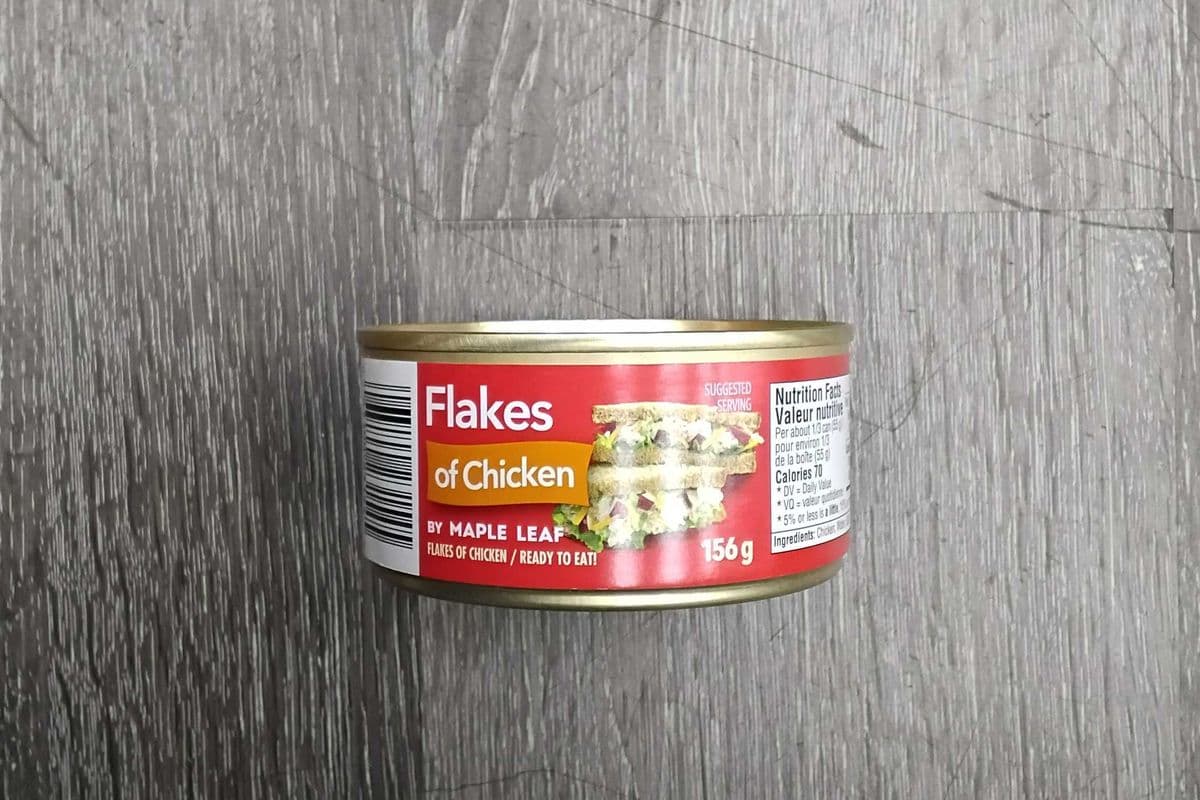 Flakes of chicken (156g)