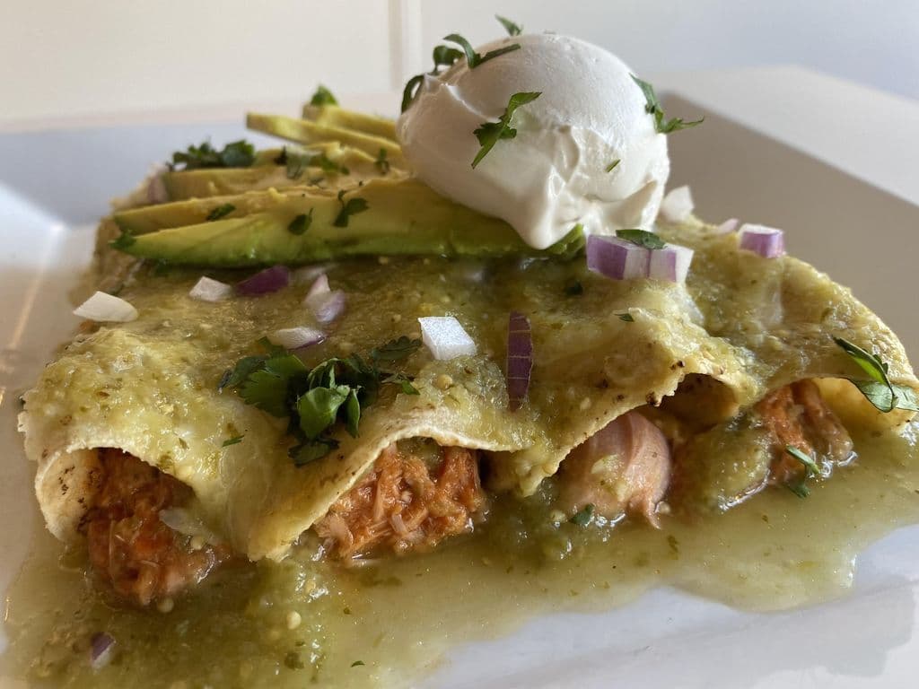 Enchiladas Suizas (4 pcs)