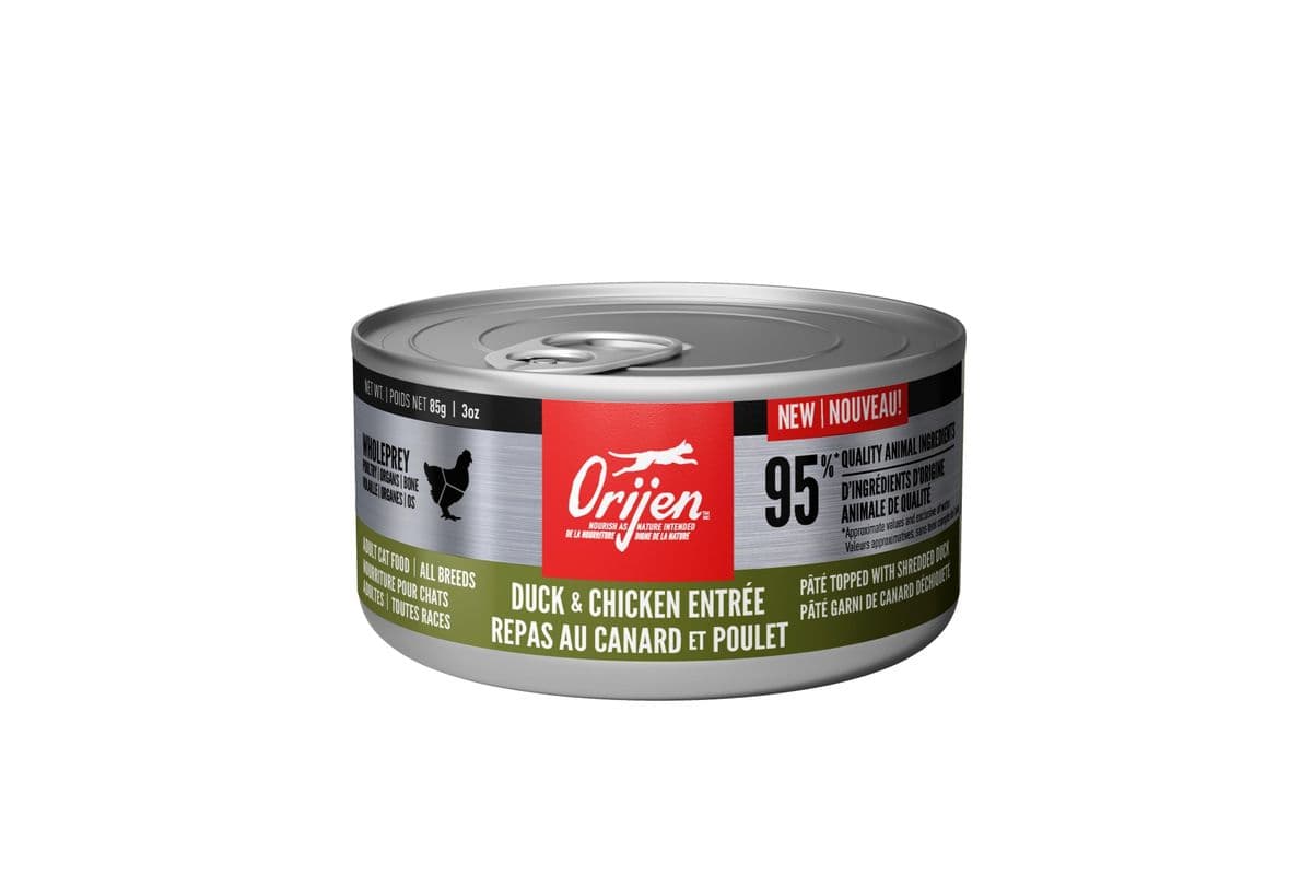 ORIJEN Duck & Chicken Entree Wet Cat Food (3 oz)