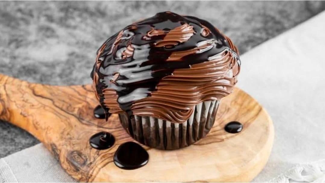 Each Peanut Butter Nutella Cupcake