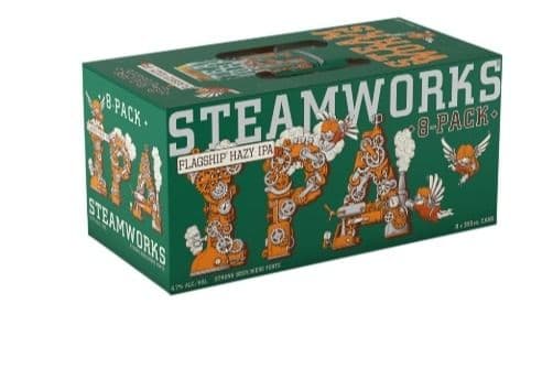 Steamworks Flagship Hazy IPA (8 Cans) (8 x 355ml)