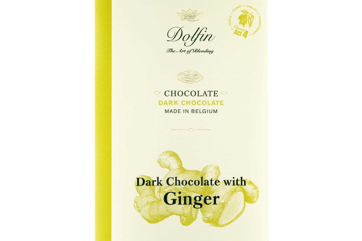 Dolfin chocolat noir gingembre