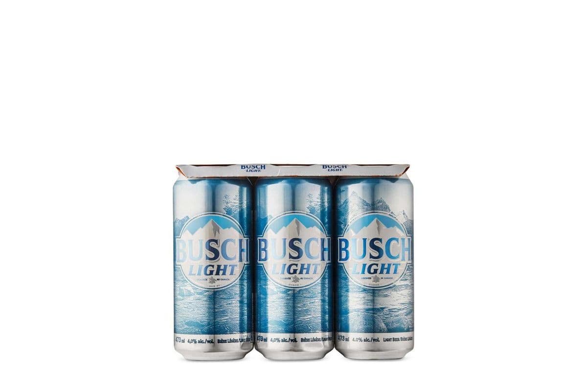 Busch Light 6 Pack (6 X 473ml)