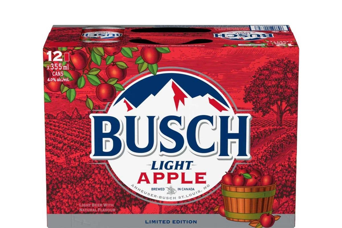 BUSCH LIGHT APPLE 12PK (1 x 355ML*12PK)