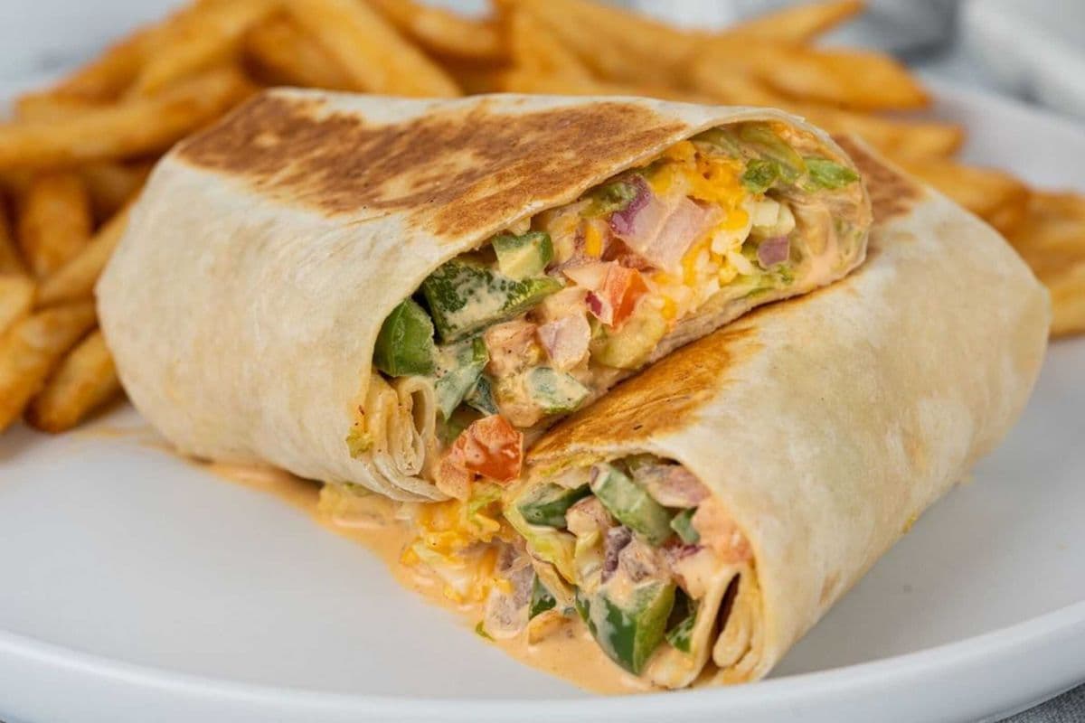 Veggie Wrap Combo
