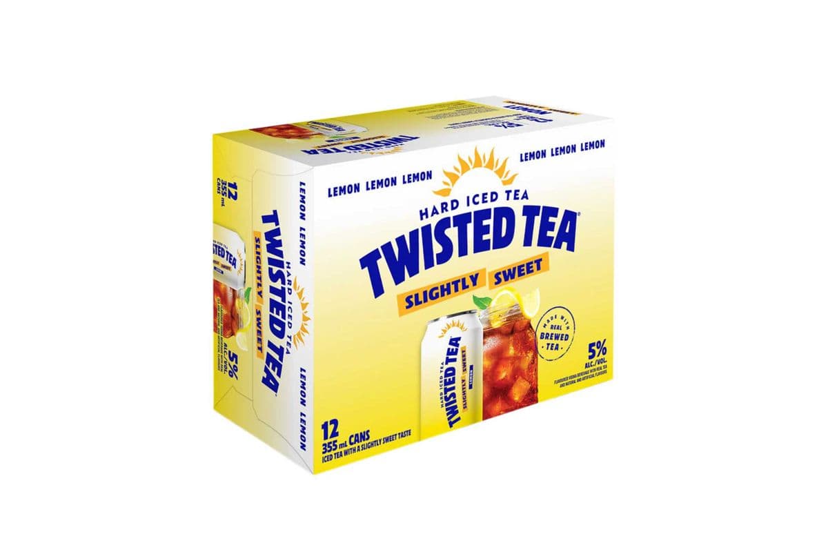 Twisted Tea Slightly Sweet (12 x 355mL Cans)
