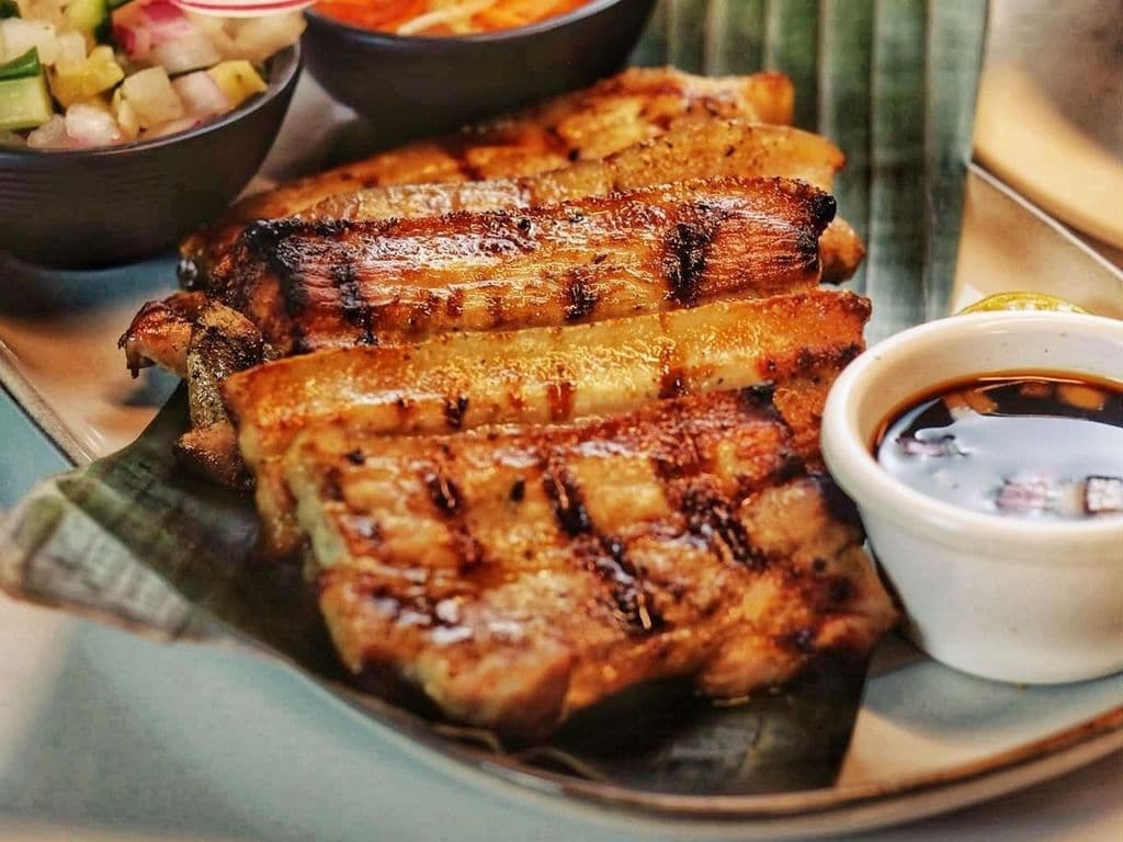 Inihaw na Liempo Platter