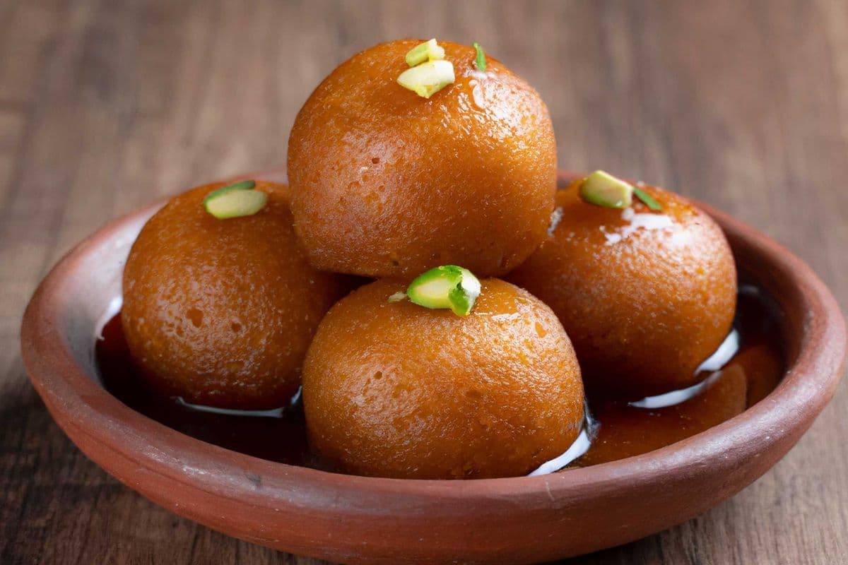 Hot Gulab Jamun