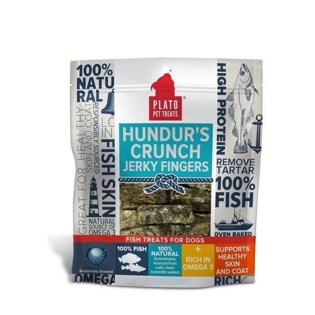 Plato Pet Treats Hundur's Crunch Jerky Fingers 99 g