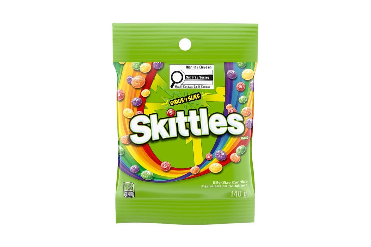 Skittles Surs (140g) 77800 / Skittles Sours (140g) 77800