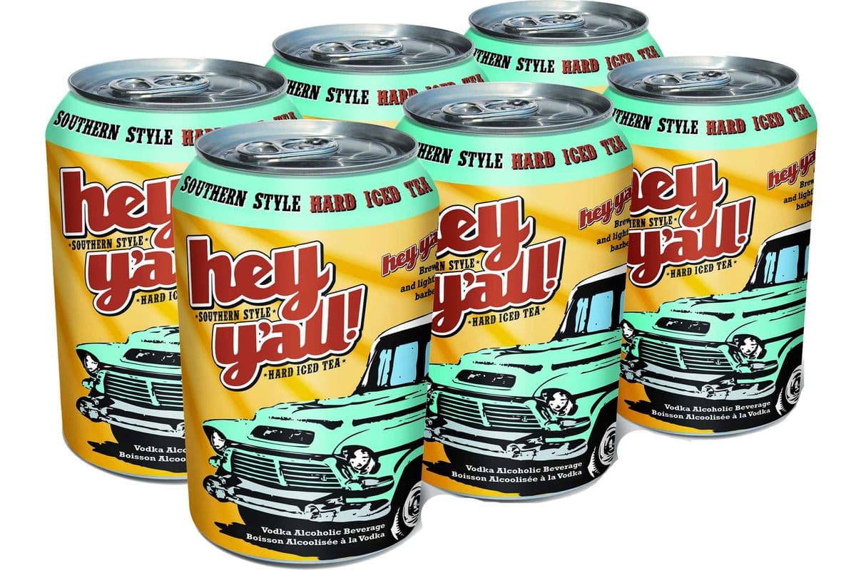 Hey Y'All Iced Tea (6 x 355 ml)