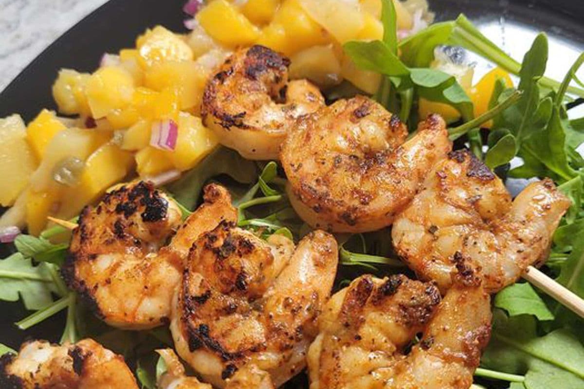 Cajun Shrimp Skewers