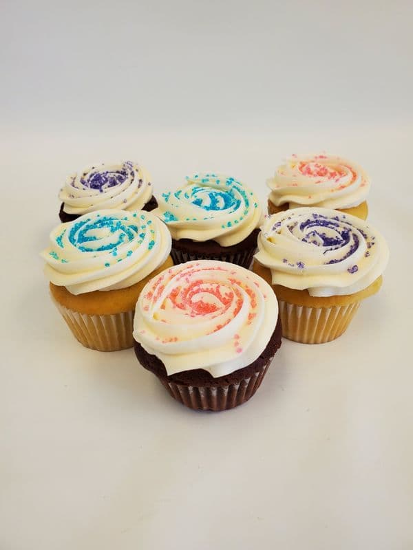 Egg Free and Dairy Free Cupcakes-Sugar Crystals