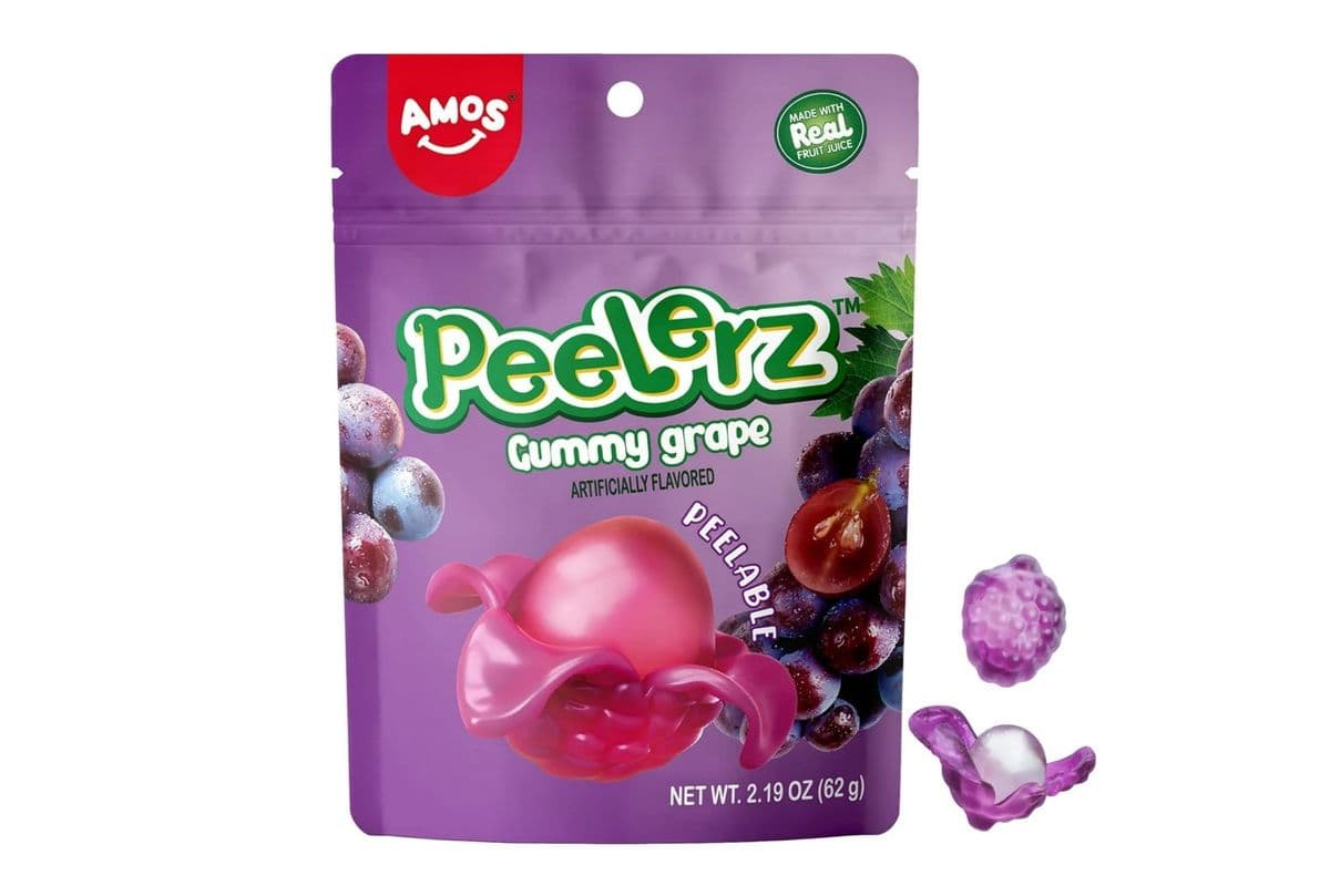 Amos Peelerz Gummy Grape