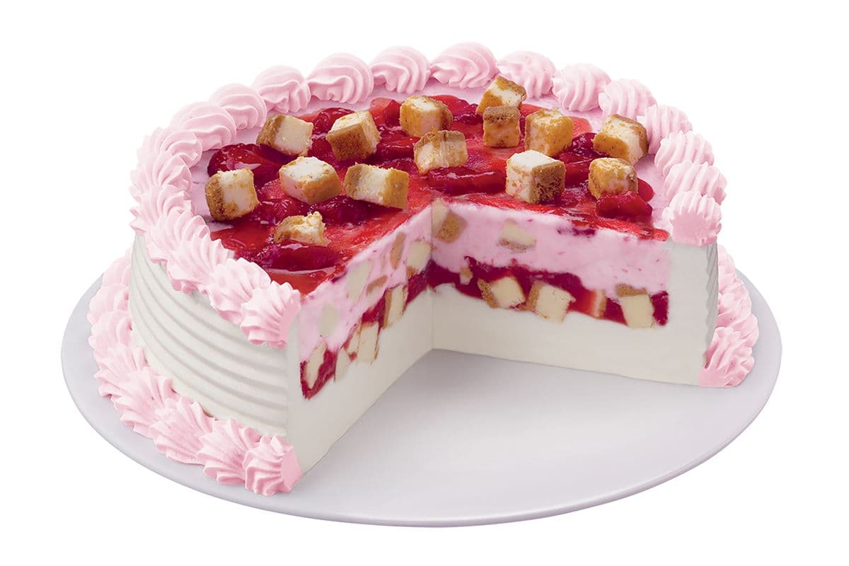 Gâteau Blizzard® 10'' au gâteau au fromage à la fraise / 10'' Strawberry Cheesecake Blizzard® Cake