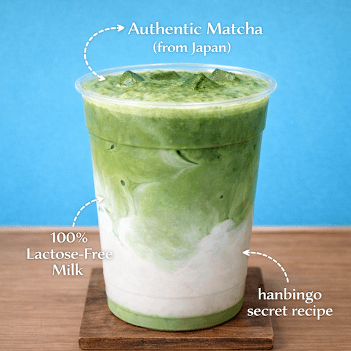 (ICED) Matcha Latte / 아이스 말차 라떼 / 冰抹茶拿铁