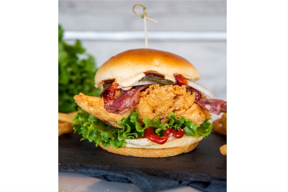 Fried Chicken Burger