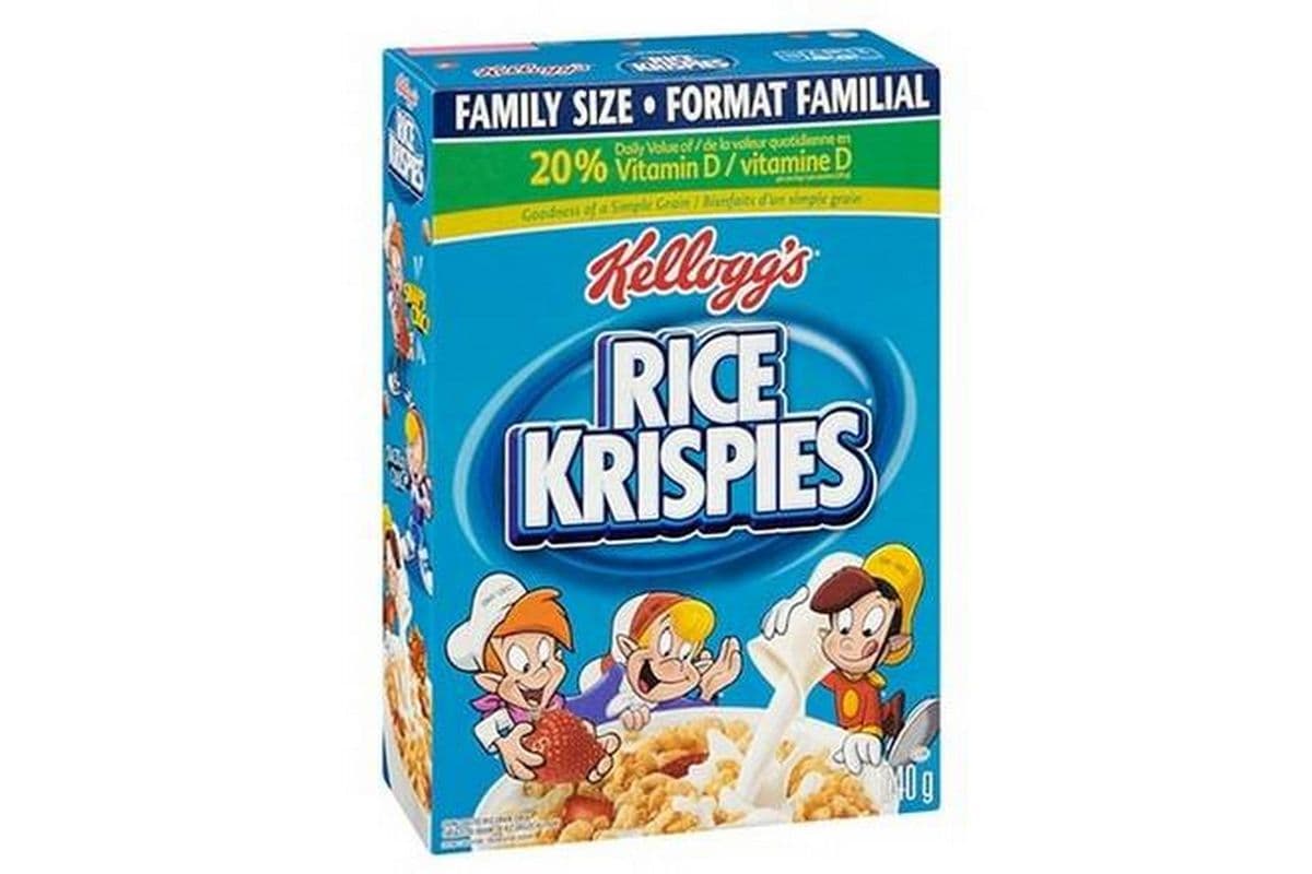 Kellogg's Rice Krispies Cereal - Family Size (640 g)