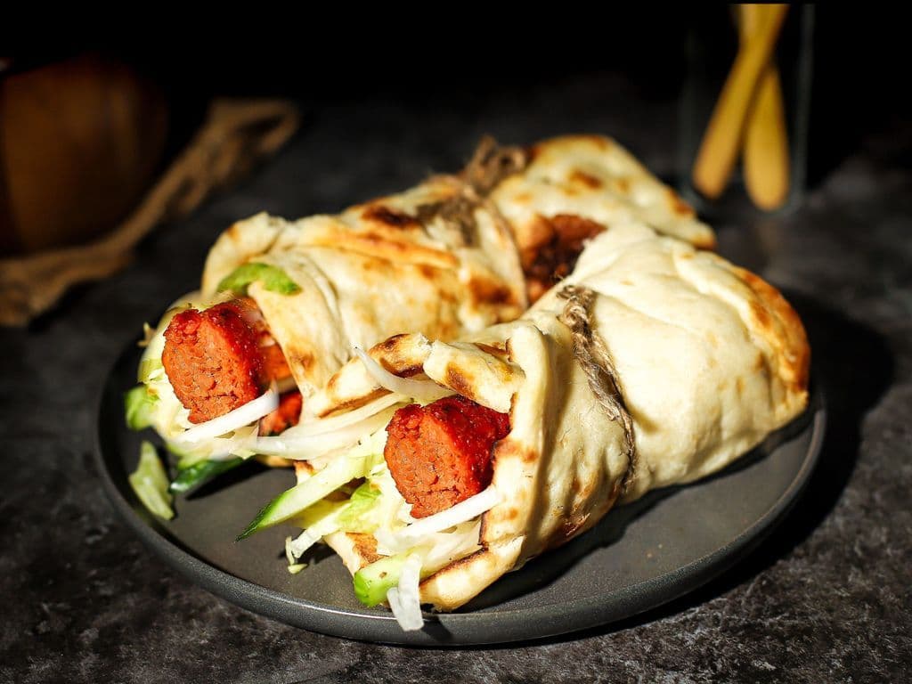 Chicken Seek Kabab Wrap