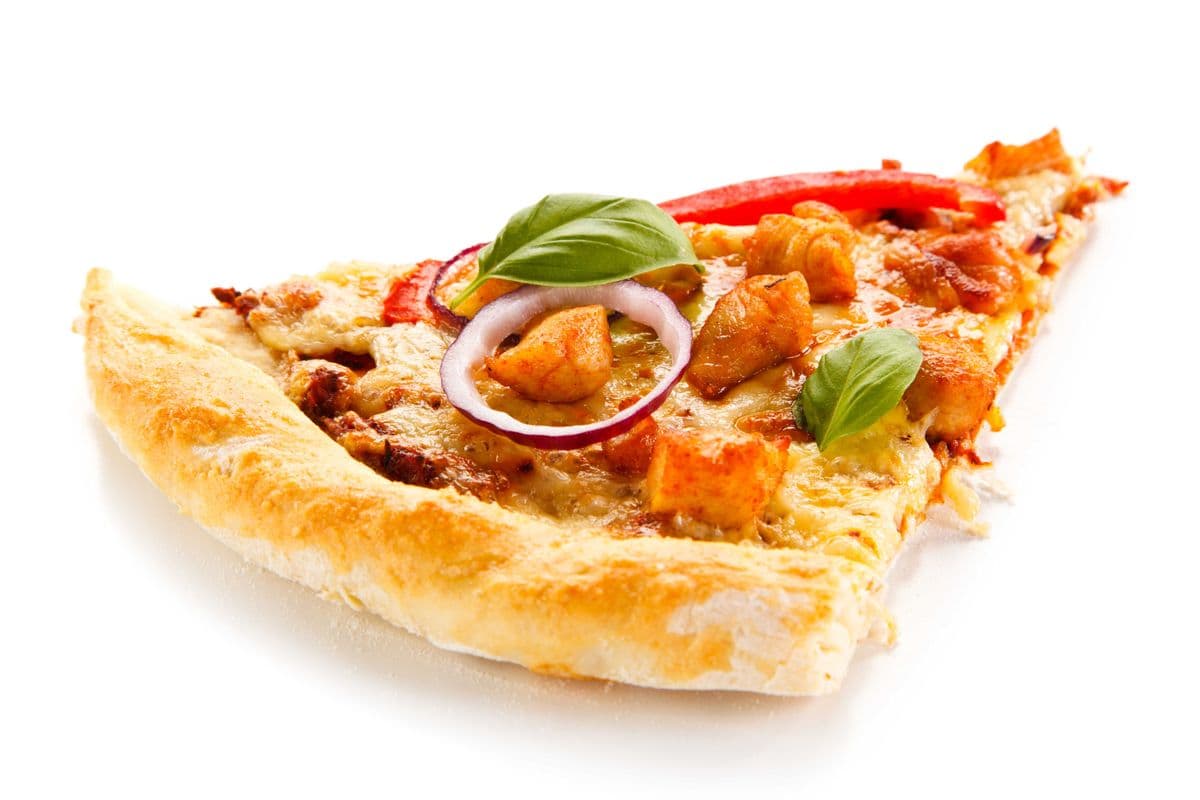 Sweet Chili Chicken Pizza Slice