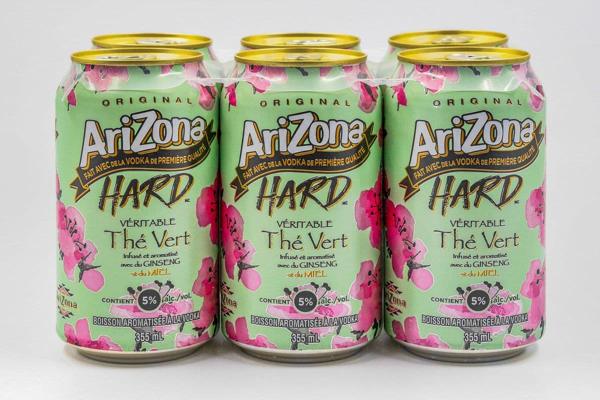 Arizona Hard Green Tea (6 x 355 ml Cans)