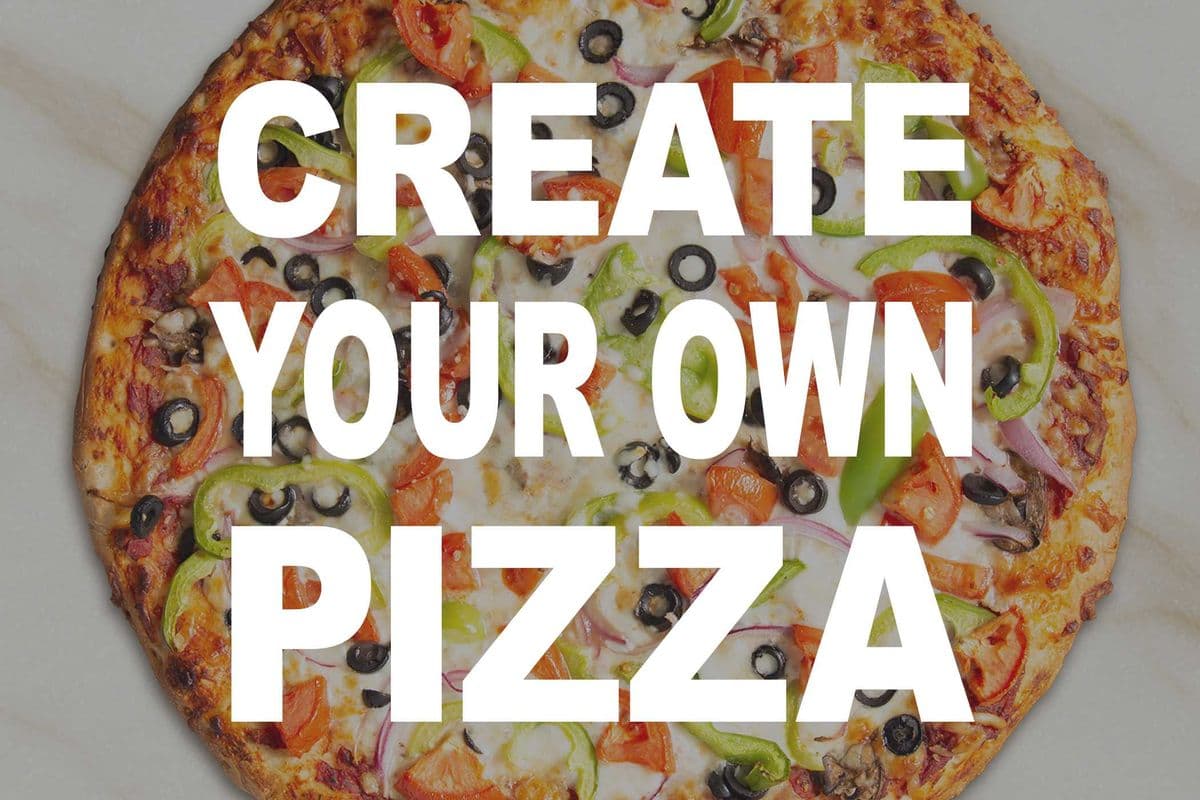 10" Small Create Your Own Pizza