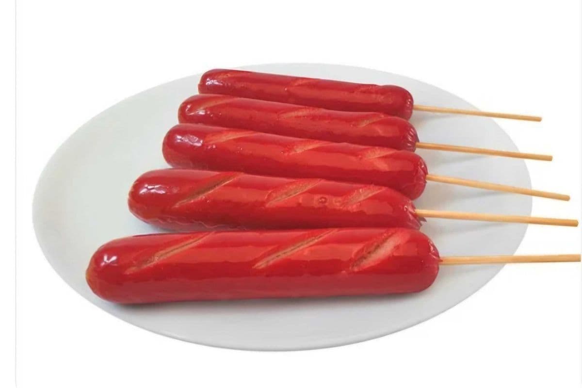 Cheesy Hotdog on a Stick
