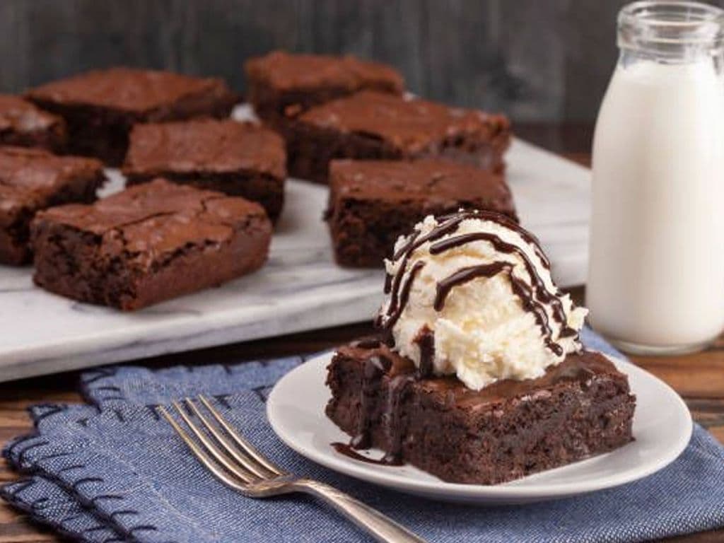 Chocolate Brownie Sundae