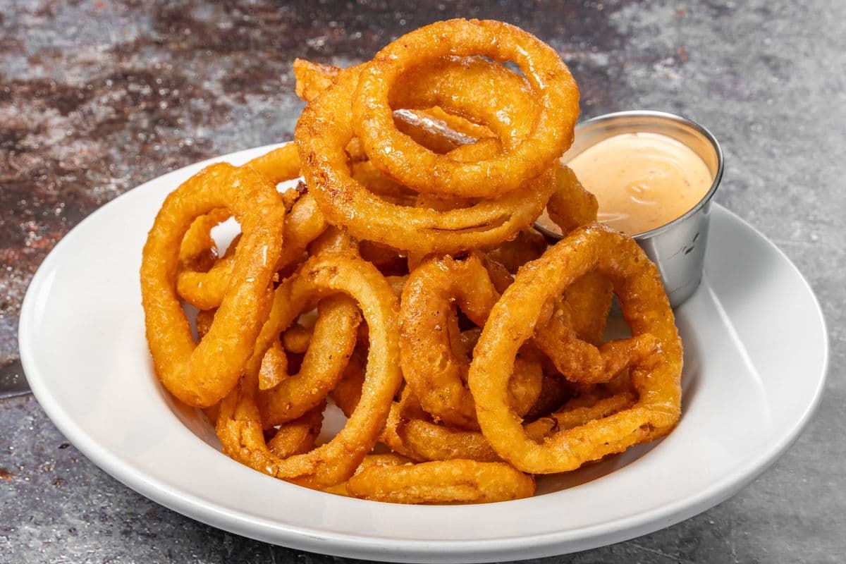 Spicy Jalapeno-Honey Glazed Onion Rings