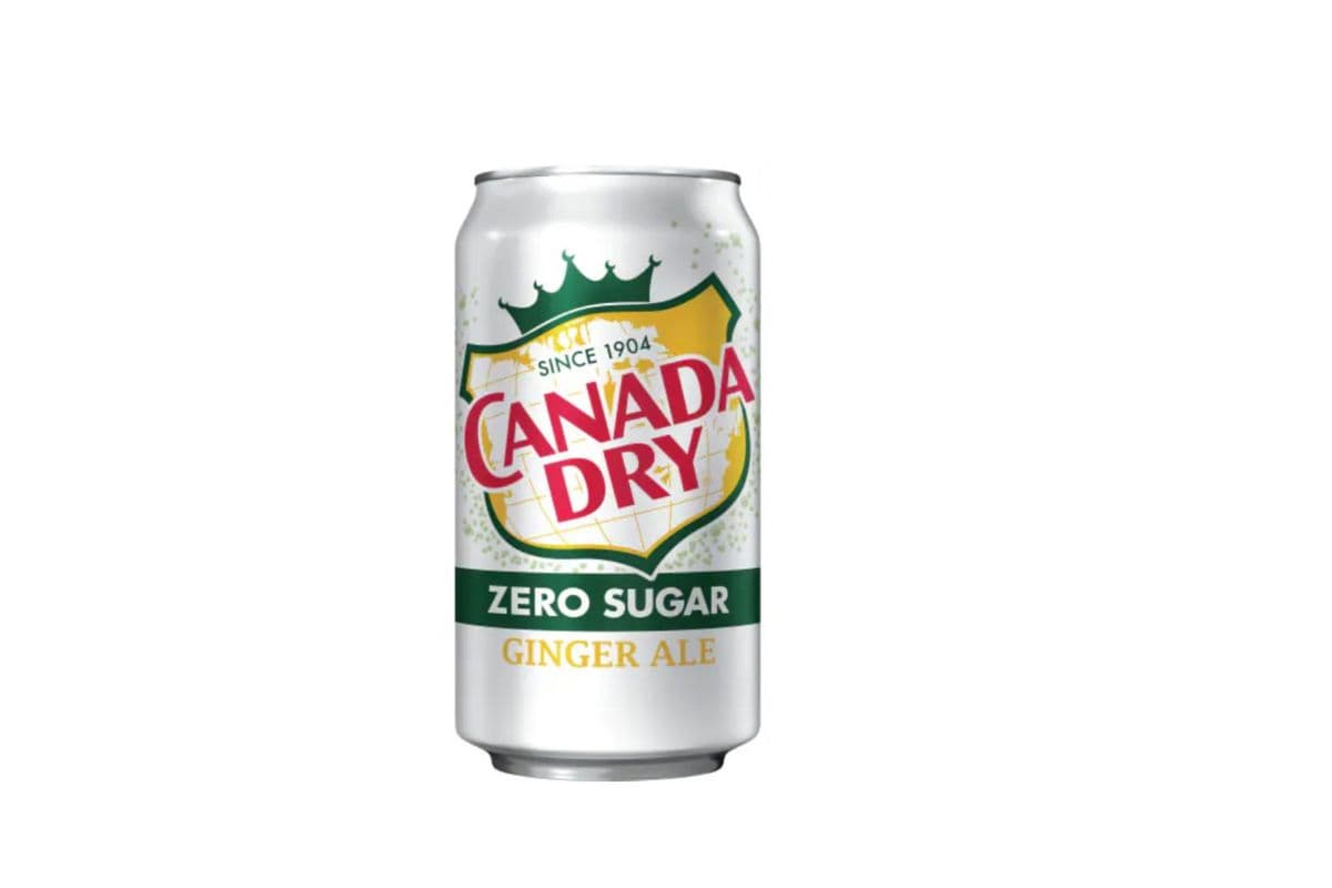 Canada Dry Zero Sugar Ginger Ale 355ml (355ml) (0 Cal)
