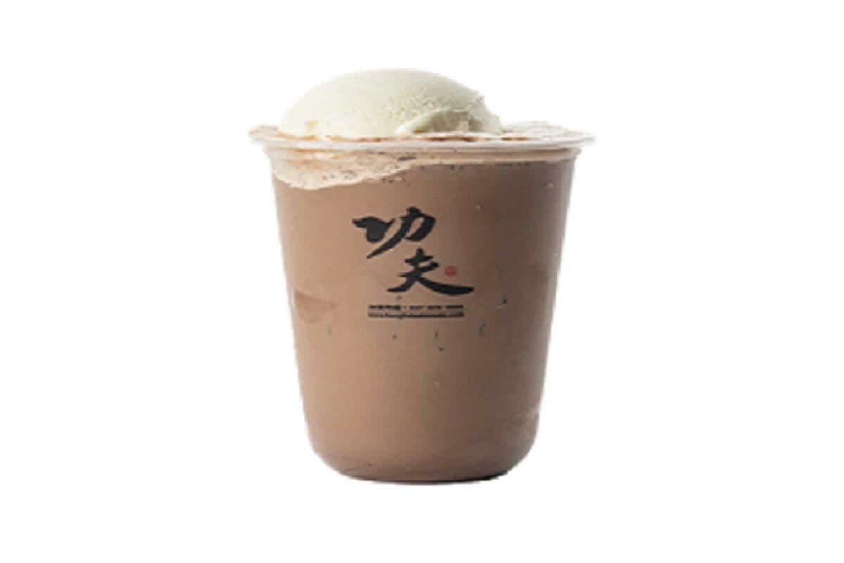 Chocolate Milk Tea + Ice Cream