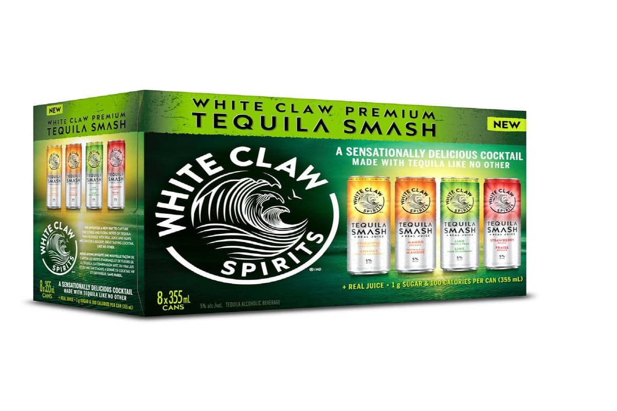 White Claw Tequila Smash Mix (8 pack cans) (8 x 355 ml)