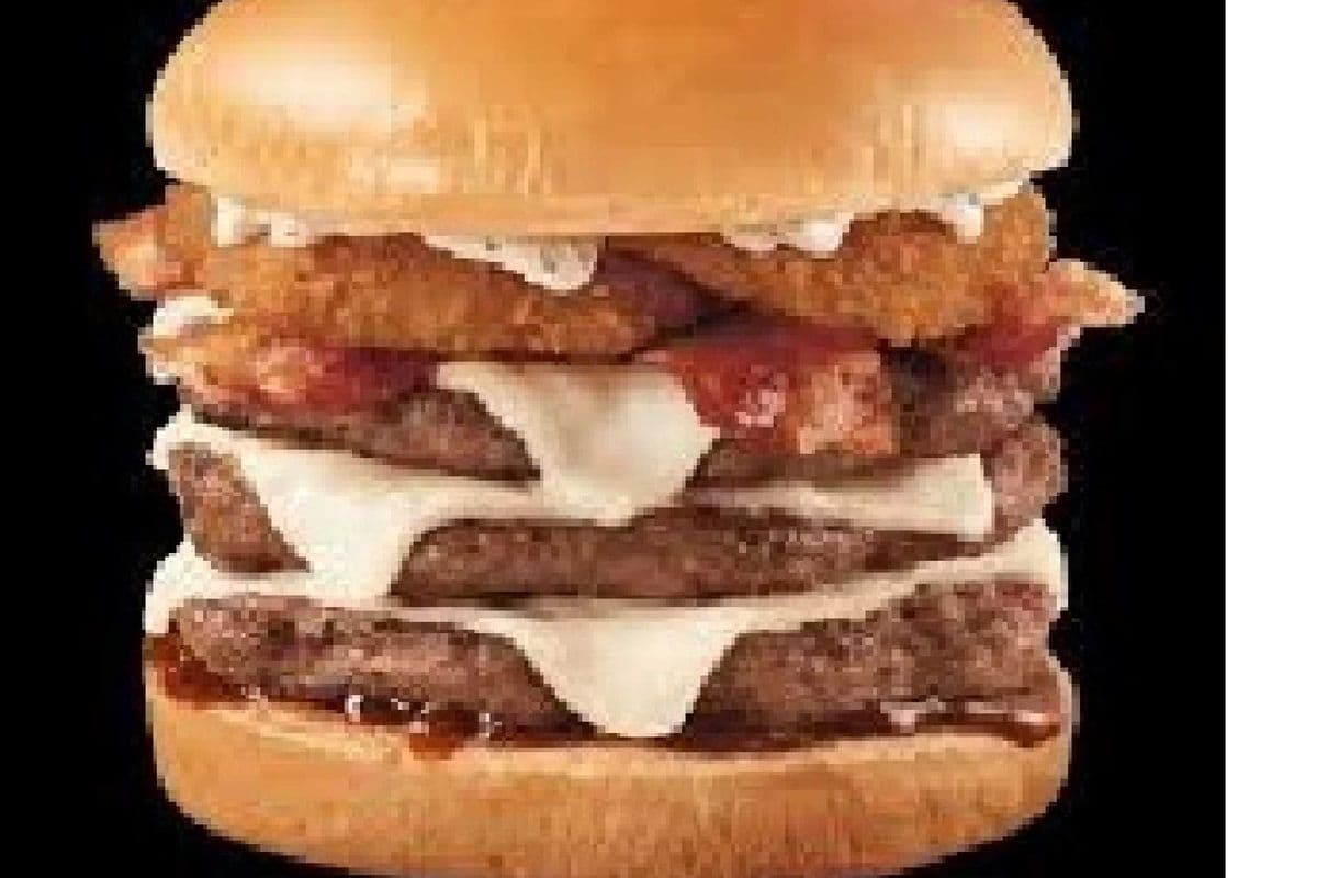Backyard Bacon Ranch Signature Stackburger Triple